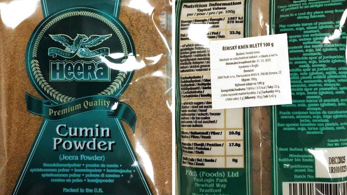Římský kmín obsahuje pesticidy v nadlimitním množství