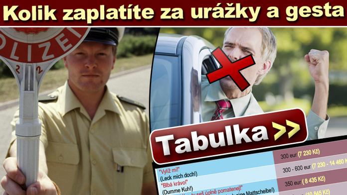 Za zdvižený prostředníček pokuta 100 tisíc! SEZNAM pokut v Německu