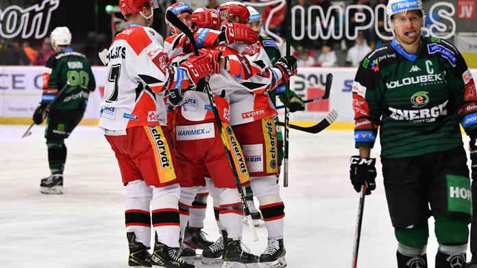 Start play-off! Olomouc rozstřílela Zlín, Mountfield vyhrál nad Energií