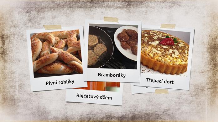 Rychlovky Ládi Hrušky: Pivní rohlíky, bramboráky a dort