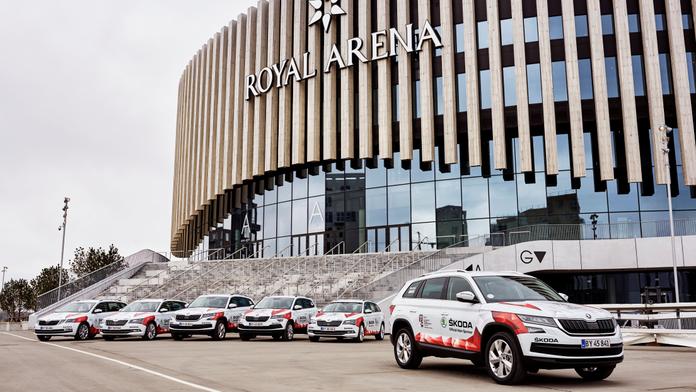 Škoda na MS: Z Boleslavi vyjela do Dánská speciální flotila