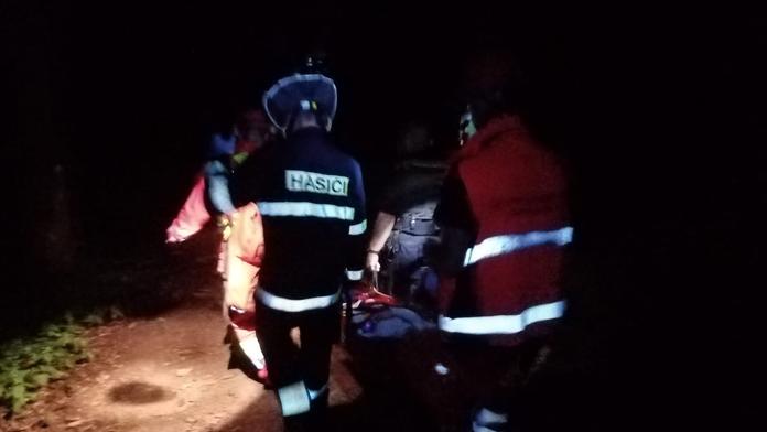 Zásah na zřícenině Oheb: Žena se zřítila z výšky, pak ještě dva muži