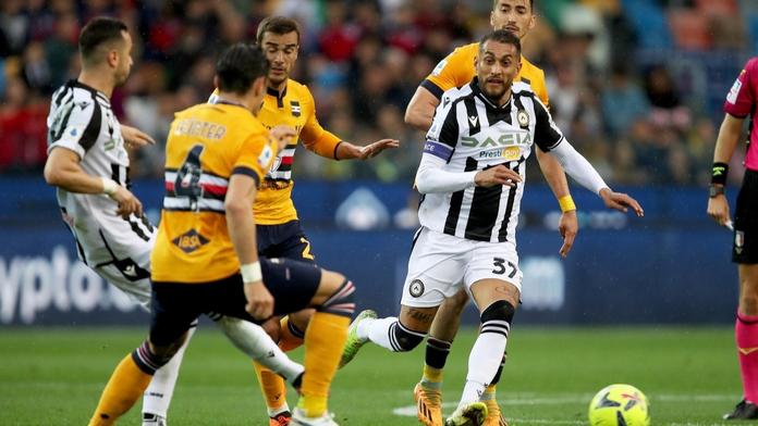 V Janově se smutní. Sampdoria nestačila na Udinese a sestupuje ze Serie A