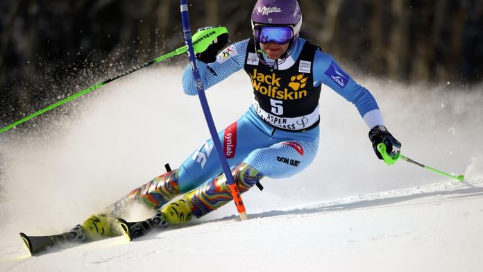 Aspen Strachové svědčí! Ve druhém slalomu skončila třetí
