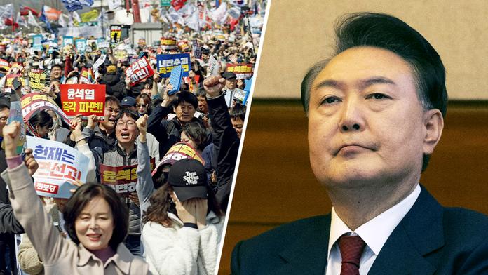 Odvolání jihokorejského prezidenta Jun Sok-jola z funkce