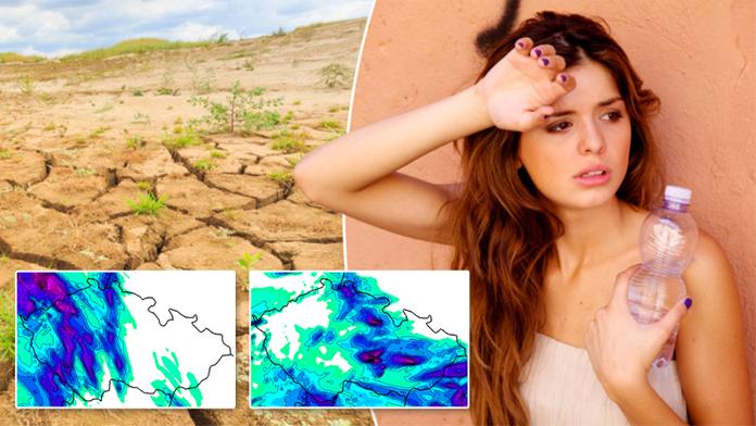 Dva dny bouřek: Někde nespadla ani kapka a hrozí velké sucho