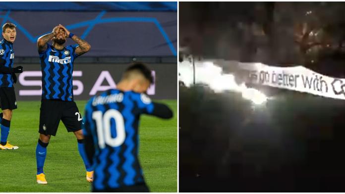 Ohňostroj pro Inter Milán. Fotbalisté měli před utkáním krušnou noc