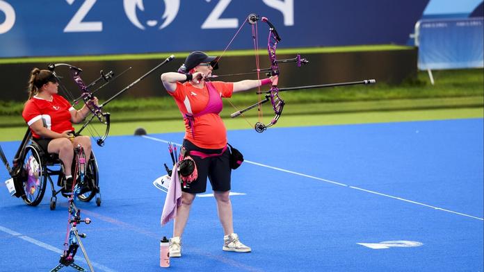 Grinhamová lukostřelba paralympiáda Paříž