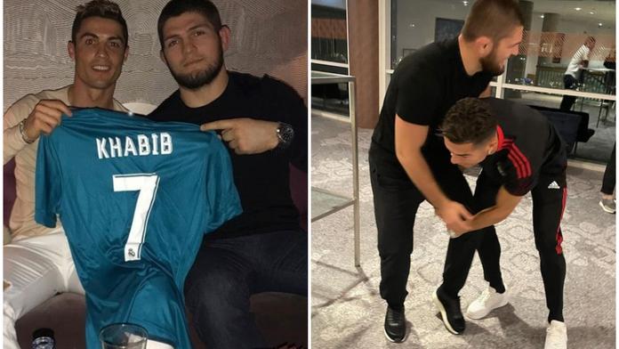 Kámoši jak hrom, legenda UFC škádlila Cristiana Ronalda