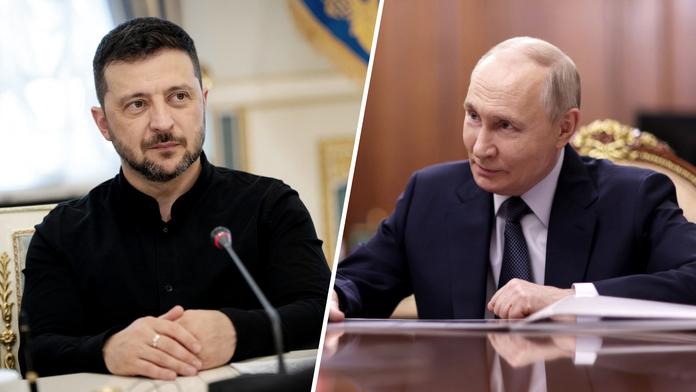 Volodymyr Zelenskyj, Vladimir Putin