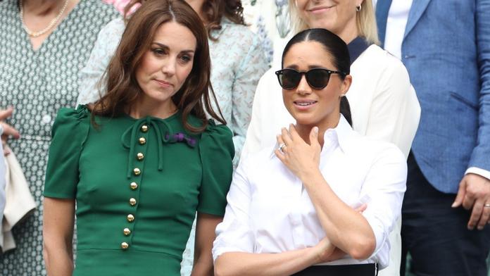 Kate Middleton a Meghan Markle