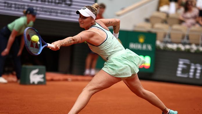 Markéta Vondroušová na French Open končí