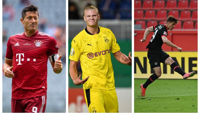 Lewy, Haaland, ale také Schick. Na koho se těšit v Bundeslize?