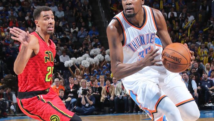Durant zapsal triple-double! Šlágr tak patřil Oklahomě