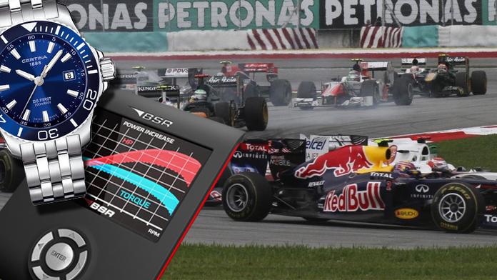 Soutěžte s F1 a vyhraje SUPER CENY: Hodinky za 10 tisíc a poukazy na TUNING od profesionálů!