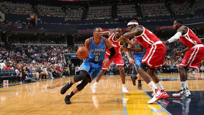 Westbrook zářil marně, Oklahomě nestačilo ani jeho 40 bodů