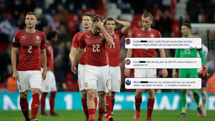 Dřeváci! Fotbalisté to za debakl od fanoušků pořádně schytali