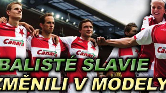 Slávisté se proměnili v modely, aby potěšili fanoušky. KALENDÁŘ