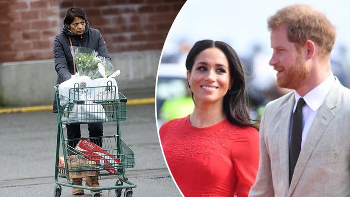 Harry a Meghan nechodí mezi lidi, nákupy vláčí hospodyně. FOTO