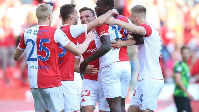 Mašina Slavia! Opavu přehrála 3:1, ve hře zcela dominovala