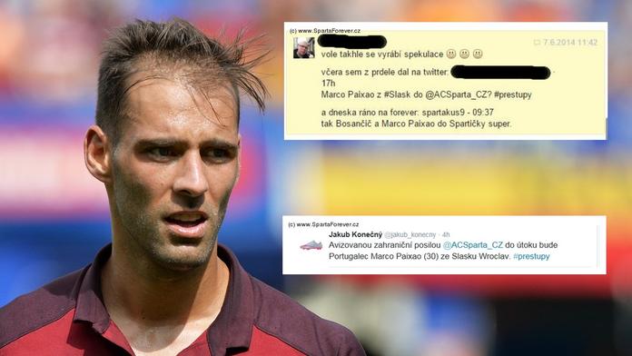 Vtipálci si vymysleli posilu Paixaa! A pak Sparta udělala přestup