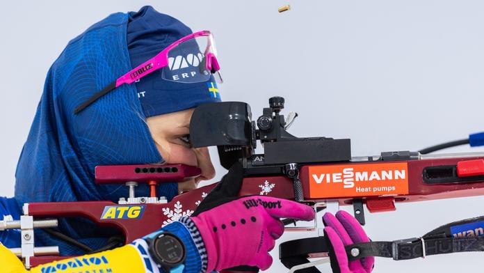 Biatlonistka Stina Nilssonová