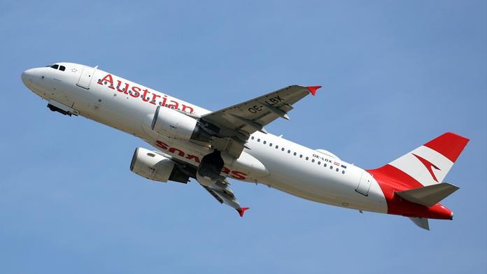 Letadlo společnosti Austrian Airlines