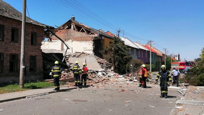 Dům u Prostějova nechal schválně explodovat majitel. Při výbuchu zemřel