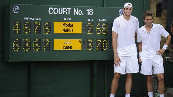 John Isner vs. Nicolas Mahut (nejdelší tenisový zápas)