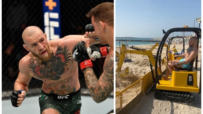 McGregor stavitel: Znovu to vybudujeme, vzkazuje z kabiny bagru