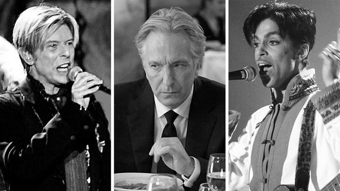 Krutý rok 2016: Prince, Rickman, Bowie. Kdo všechno nás opustil?