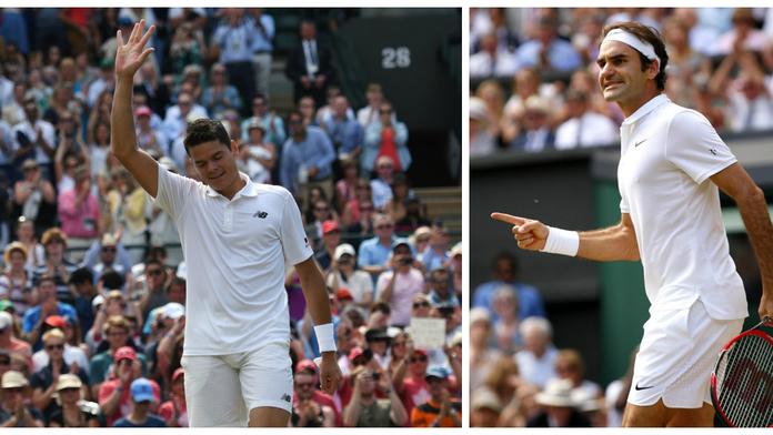 Semifinále Wimbledonu nabídne souboj Raoniče s Federerem