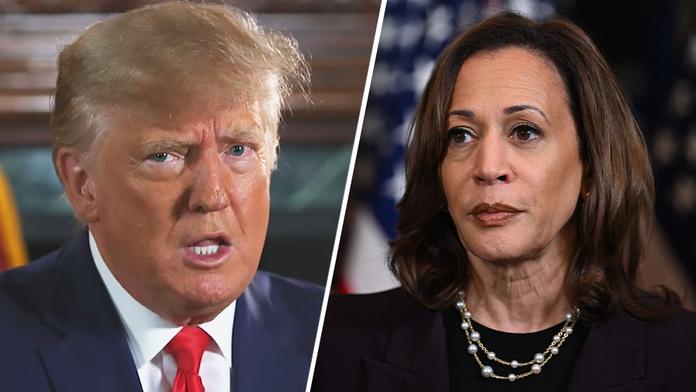 Donald Trump a Kamala Harrisová