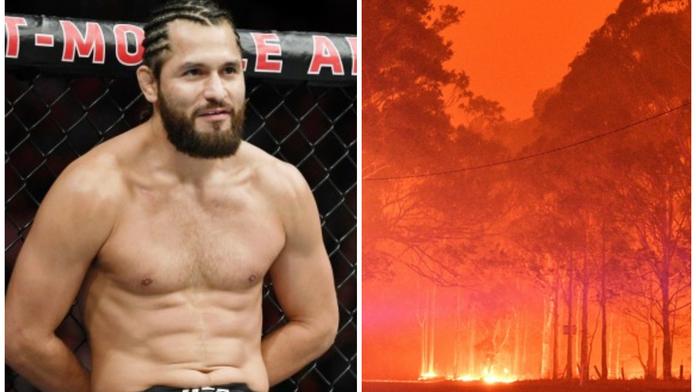 V kleci sám rozpoutal peklo. Teď chce Masvidal bojovat proti požárům