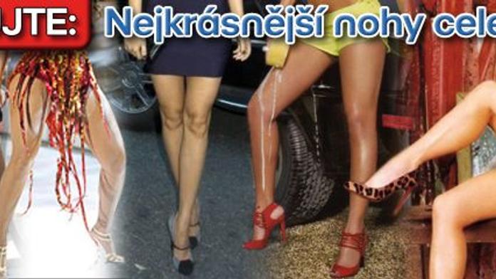 HLASUJTE: Nejkrásnější nohy celebrit