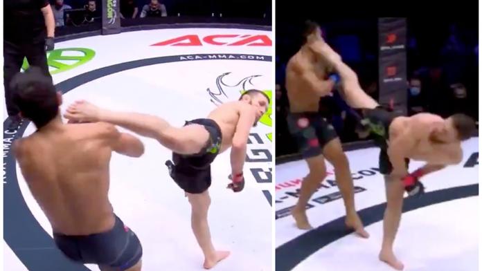 Knokaut jako z akčního filmu! UFC veterán trefil bradu kopem z otočky