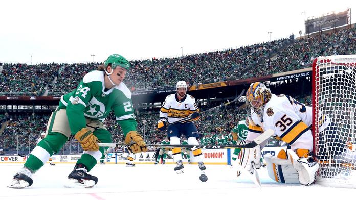Winter Classic jak se patří: Na duel Dallasu s Nashville přišlo 85 tisíc diváků