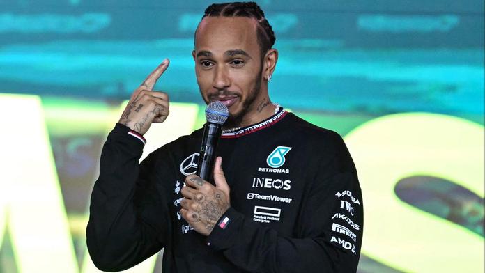 Hamilton F1 Mercedes