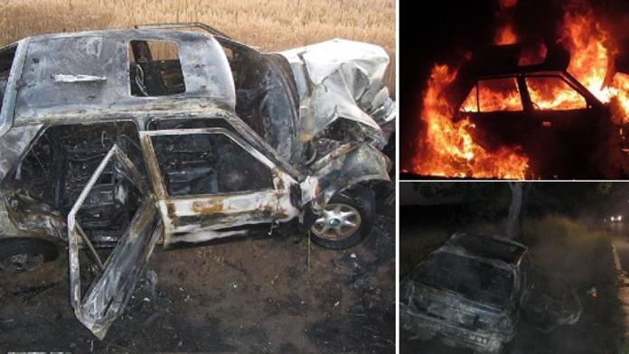 Hrdinové! Taxikář se zákazníkem zachránili život řidiči v plamenech