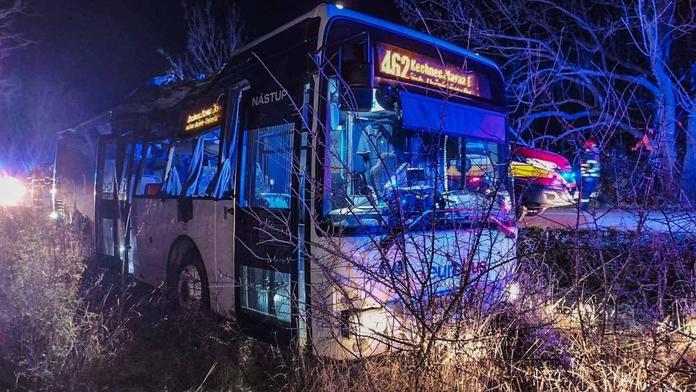 Nehoda autobusu na Košicku