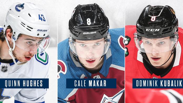 Calder Trophy pro nováčka sezóny získal Makar, Kubalík byl až třetí