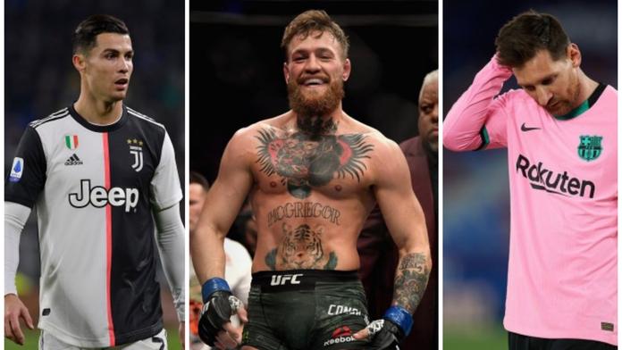 McGregor králem žebříčku Forbes! Porazil Messiho i Ronalda