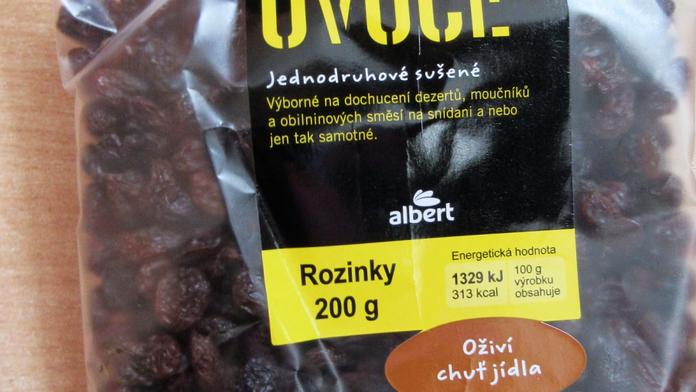 Albert prodával jedovaté rozinky! Mohly způsobit i rakovinu