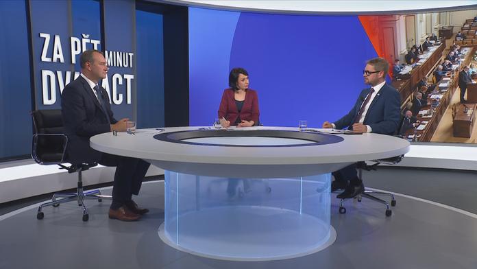 Radim Fiala (SPD) a Matěj Ondřej Havel (TOP 09)