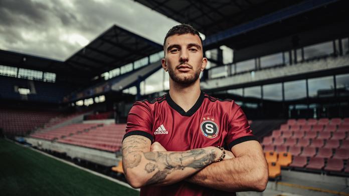 Fotbalista AC Sparta Praha Indrit Tuci