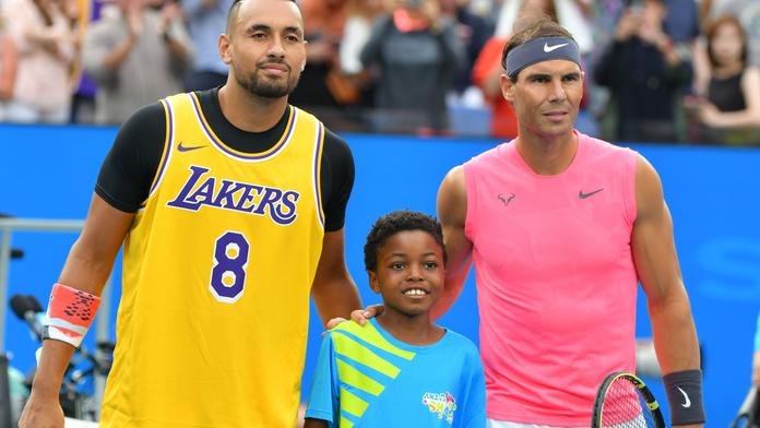 Rivalita stranou! Bouřlivák Kyrgios si touží zavolat s Nadalem