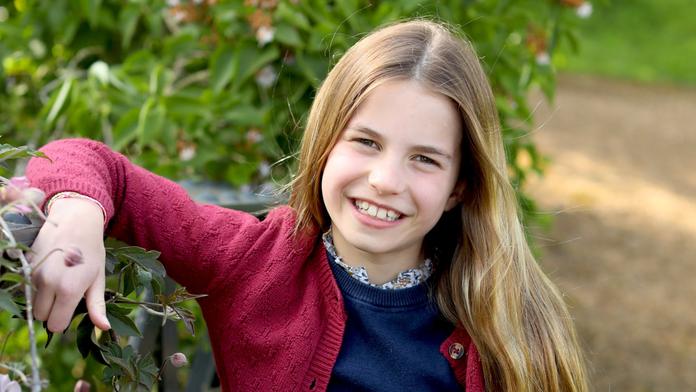 Nová fotka princezny Charlotte k 9. narozeninám