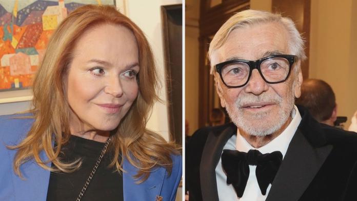 Dagmar Havlová a Jiří Bartoška