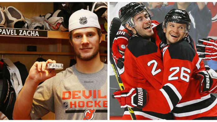 Zachova snová premiéra v NHL! S Eliášem režírovali výhru Devils