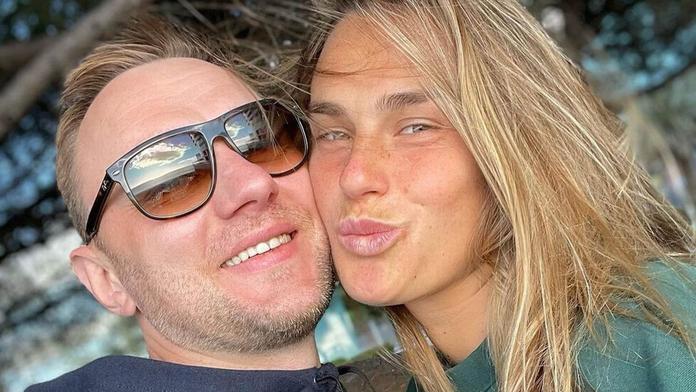 Konstantin Kolcov a Aryna Sabalenková